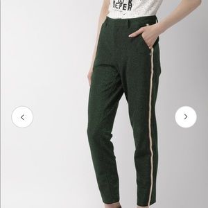 Scotch & Soda Emerald Lurex Pants